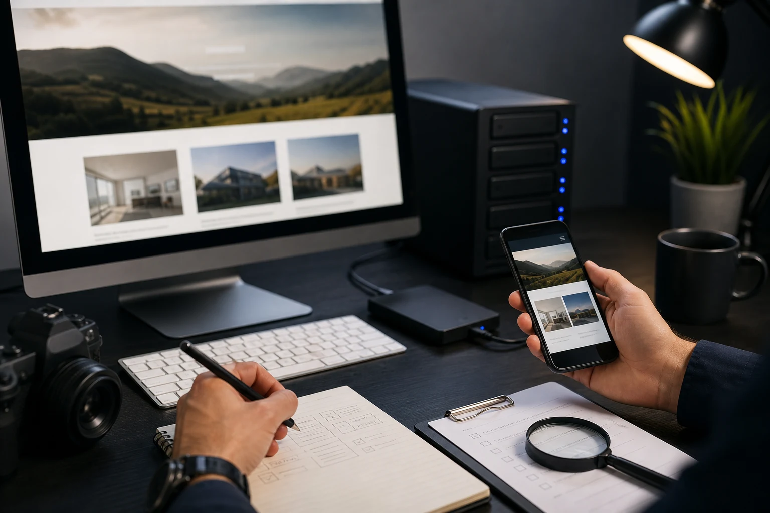WordPress maintenance checks for updates, backups and website support