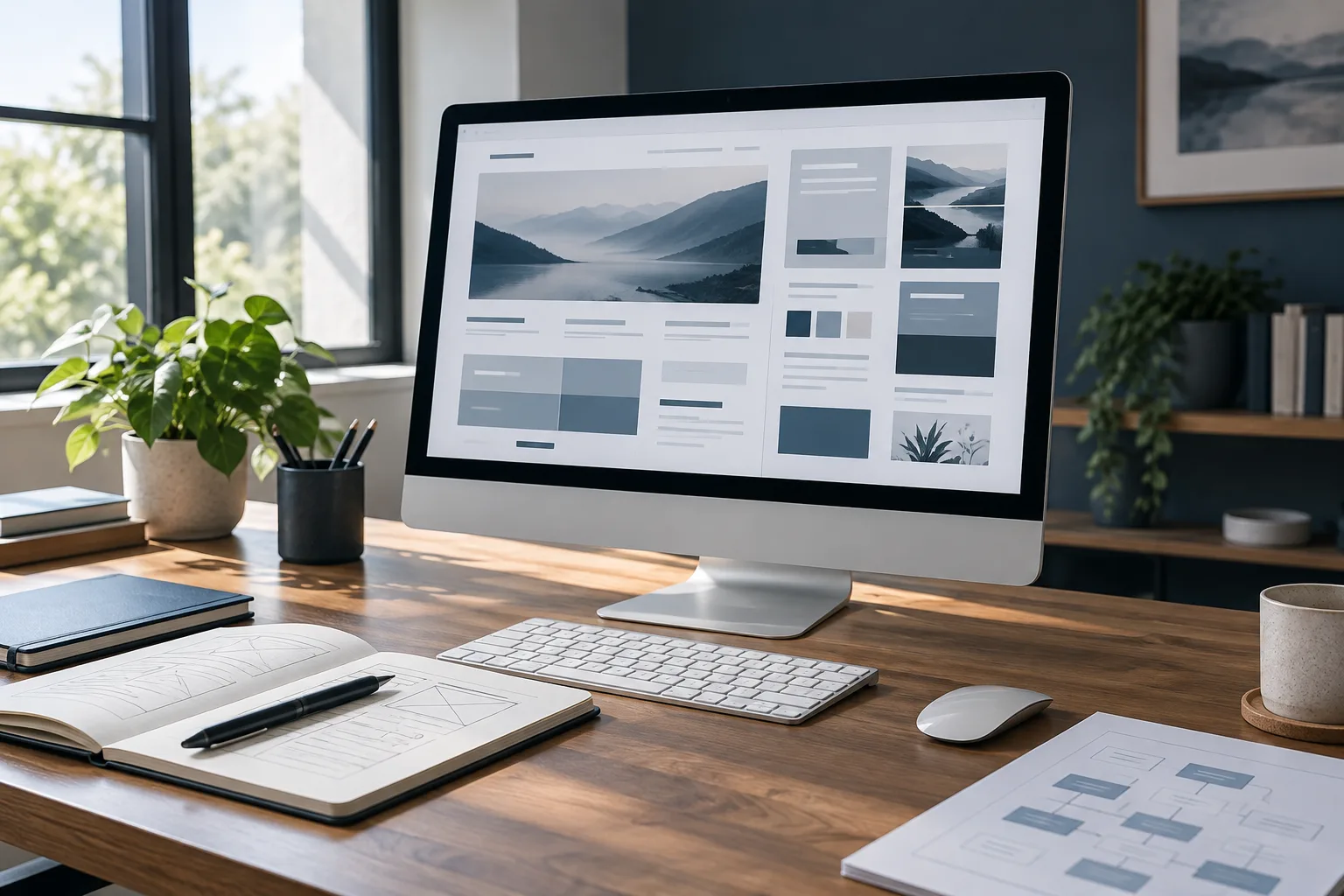 Website structure and reusable content planning