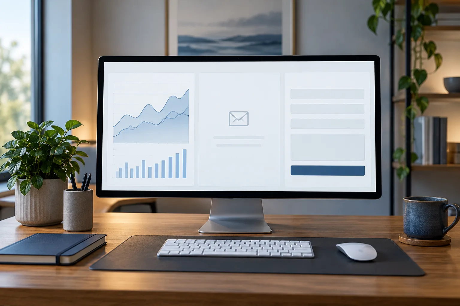 Website traffic and a quiet enquiry journey