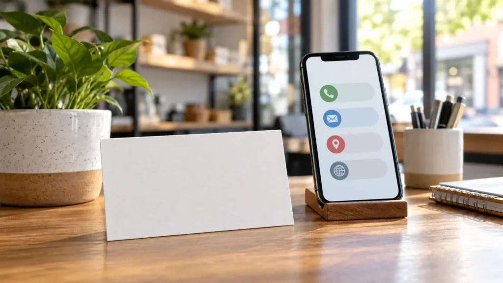 Small business contact journey planning