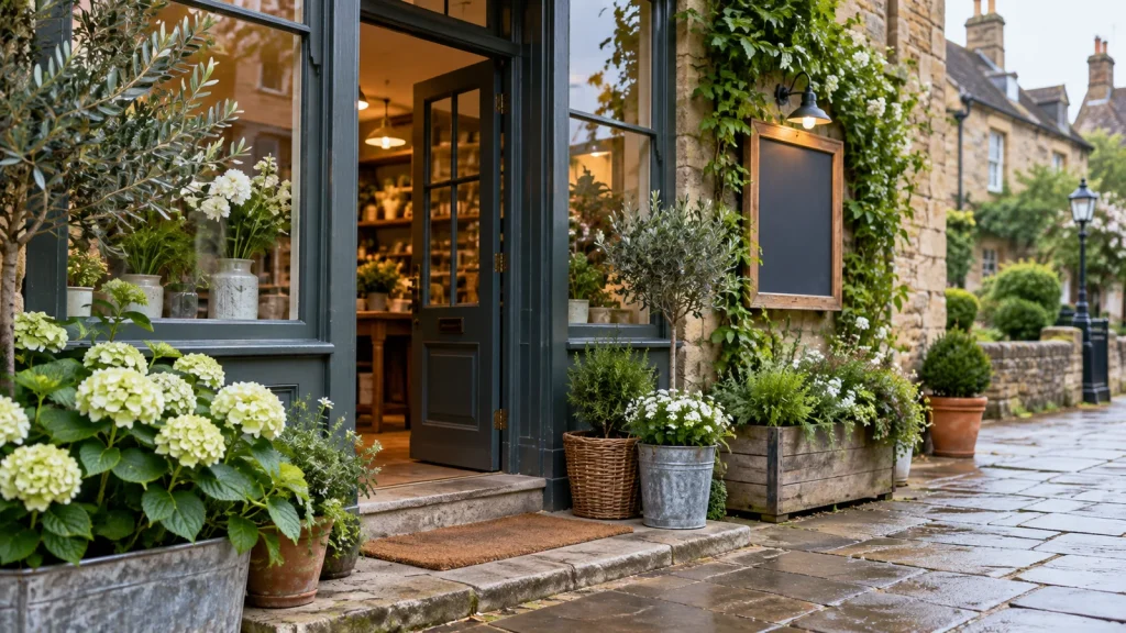 Community-focused independent business exterior