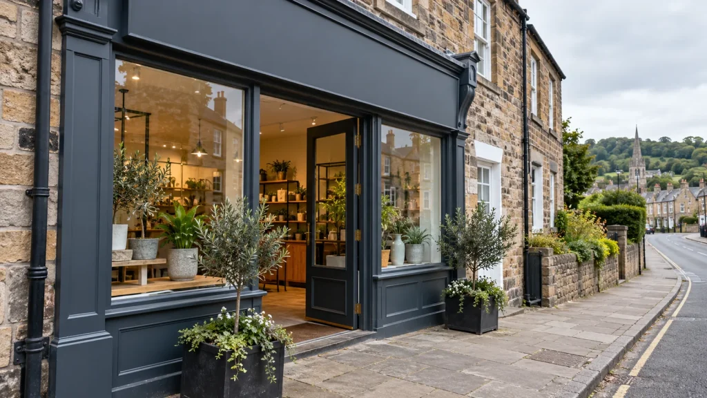 Unbranded local business exterior